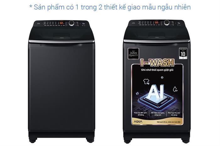 Máy giặt Aqua Lồng đứng Inverter 11 kg AQW-DR110JT BK